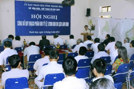 HỘI NGHỊ CÔNG BỐ QUY HOẠCH PHÂN KHU TỶ LỆ 1/2000 KHU DU LỊCH LAM KINH – TỈNH THANH HÓA