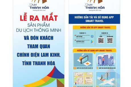 LỄ CÔNG BỐ SẢN PHẨM DU LỊCH THÔNG MINH VÀ ĐÓN KHÁCH THĂM QUAN CHÍNH ĐIỆN LAM KINH, TỈNH THANH HOÁ